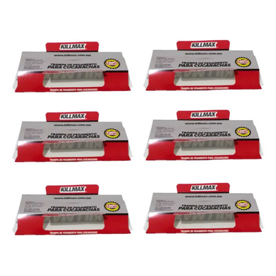 Trampa Cucarachas Pegaton Sin Veneno Pack 6 Unidades Adhesivas Ecológicas | Envío gratis