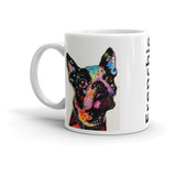 Taza De Mascota Raza French Bulldog Personalizada