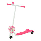 Patinete Infantil Menino Menina Resistente Scooter Pro Tork Cor Rosa