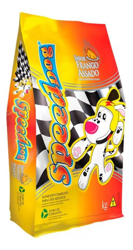 Ração Caes Adultos Speed Dog 15kg Frango Assado