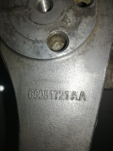 Soporte Alternador Compresor Para Fiat 500 Original Foto 9