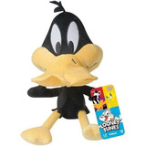 Brinquedo Pelúcia Looney Tunes Pato Patolino 22cm Babybrink