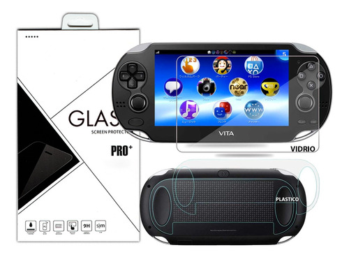 Vidrio Templado 9h Compatible Con Sony Psvita 1000 Vita Fat