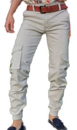 Pantalon Camuflado Dril Licrado Para Hombre Con Sin Resorte