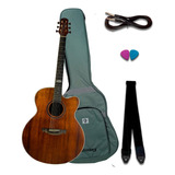 Violão Eletroac Strinberg Sj300c Ks Cabo Corr 02 Palh