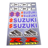 Calco Calcomania Sticker Suzuki Continental Circus Motos