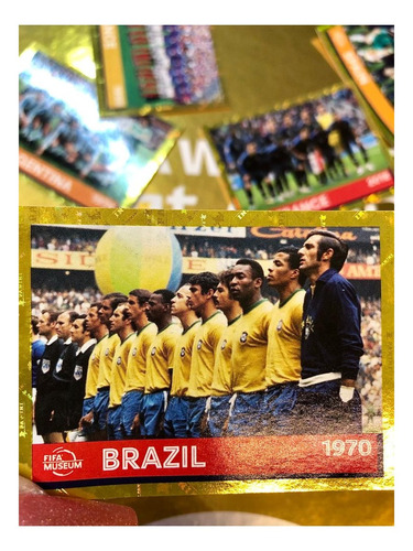 Figurinha Album Copa Do Mundo Rara Brasil Selecao 1970