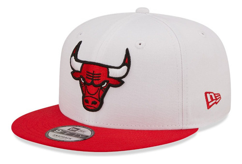 New Era Gorra Chicago Bulls White Crown Su Nba 9fifty Ajusta