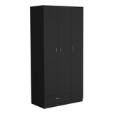 Closet Armario Z 184x90x47 1 Cajon Rta Color Wengue