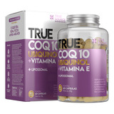 True Coenzima Q10 Ubiquinol + Vitamina E 60cps - True Source