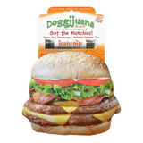 Doggijuana Hamburguesa Juguete Calmante Rellenable Juananip