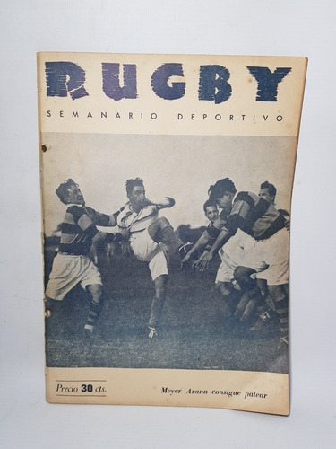 Antigua Revista Rugby Año 2 - N° 33 1944 Mag 57059