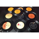 Lote 10 Discos Vinilos Simples 17 Cm Para Decoracion