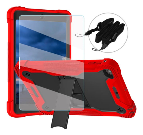 Mica + Funda Protector Uso Rudo Correa iPad Mini 4 / Mini 5