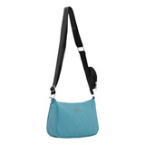 Cartera Mini Bags Porta Celular Trendy Acolchada + Monedero