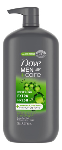 Extra Fresh Body Wash Dove Pack De 2