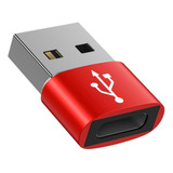 Adaptador Usb Tipo C Hembra A Usb Macho Otg