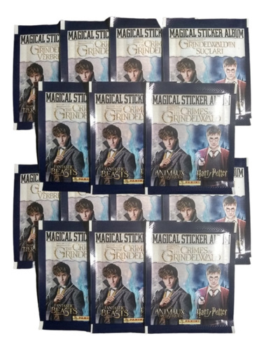 50 Sobres De Estampas Del Album Crimenes Grindelwald Panini