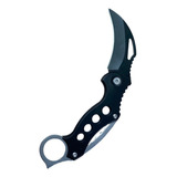 Faca Canivete Karambit Cs Go Black Black Combate Tática 