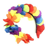 Combo Vincha Corona De Flores Fluo Carioca X5 - Cienfuegos -