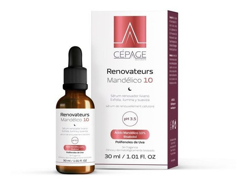 Cepage Serum Renovateurs Con Acido Mandelico 10% X 30 Ml