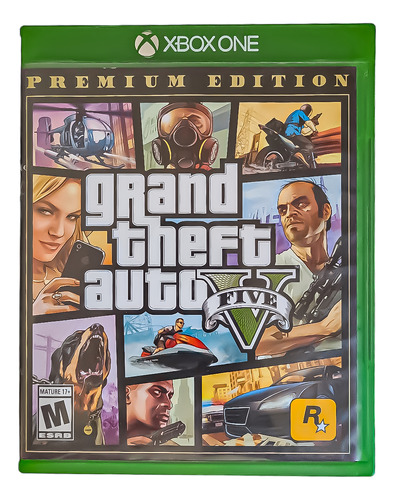 Gran Theft Auto V Gta  Edición Premium Xbox One Fisico