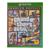 Gran Theft Auto V Gta  Edición Premium Xbox One Fisico