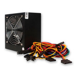 Fuente Pc Atx Noganet 600w Sata Molex Ide Cooler 120mm Royal