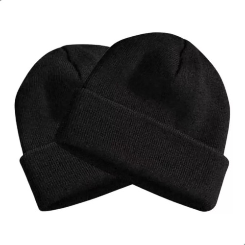 Kit 2 Touca Gorro De Lã Infanto Juvenil Frio Inverno Unissex