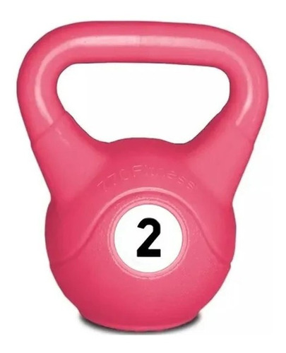 Pesas Rusas 2 Kg Pvc Kettlebell Pesa Rusa