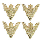 4 X 2 Pares Triangle Clip Broche Pin For Women Men