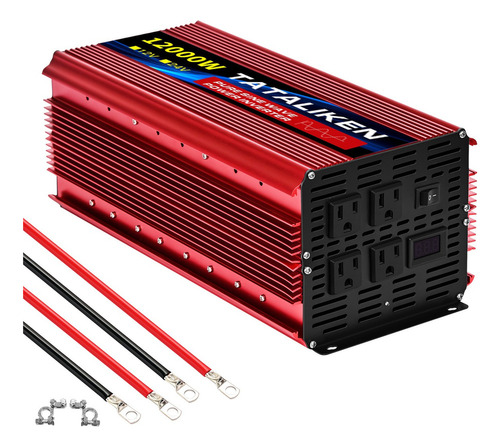 Inversor De Onda Sinusoidal Pura 12v110v12000w Transformador