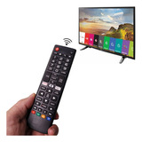 Controle Para Tv LG Smart Teclas Netflix Amazon Com Pilhas