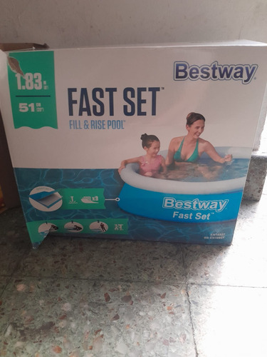 Pileta Bestway Fast Set 57392  1.83 Mts Redonda 