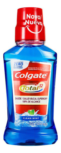 Enxaguante Bucal Colgate Total 12 Anti-tártaro Clean Mint 250 Ml