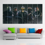 Cuadro Poliptico Tom Clancys Rainbow Six Siege Xxl 192x100cm