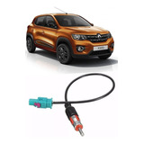 Chicote Plug Adaptador De Antena Renault Kwid 2017 2018