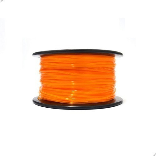 Filamento Abs 500g 3d 3mm Lapiz-fluo-naranja