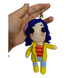 Llavero Coraline Tejida