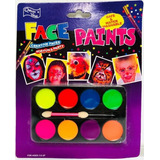 Maquillaje Artístico Infantil. 8 Colores. Tipo Acuarela. 