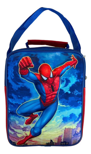 Lonchera Infantil Spiderman-3d Escolar