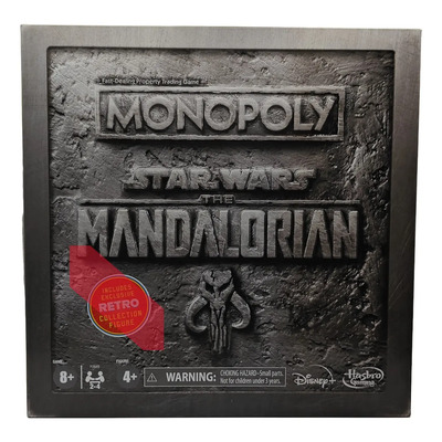Star Wars Monopoly The Mandalorian Sin Figura Nuevo