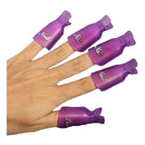 Highrock 10pcs Removedor De Esmalte Acrilico Para Uñas Cli