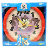 Looney Tunes Reloj Pared Tazmania Warner Bros 6 Madtoyz