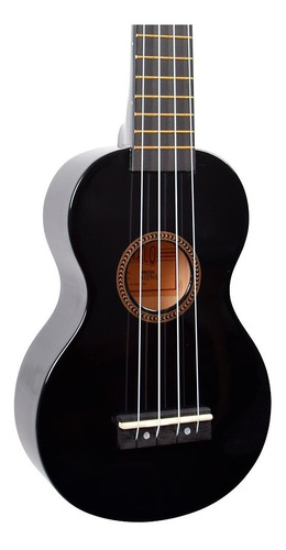 Ukelele Soprano Mahalo Rainbow Series Mr1bk-u Color Negro