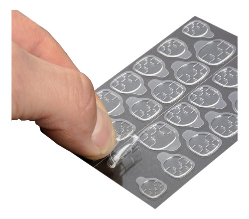 240 Gomas Adhesiva En Gel Pegante Para Uñas Press On Stickon
