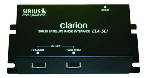 Adaptador Para Receptor De Radio Satelital Clarion Clasc1 Si