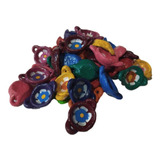 Cazuela Colores De Barro Collar Juguete Miniatura Maqueta 20