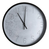 Reloj De Pared Redondo Soho Premiuim Blk