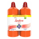 Kit 4 Desinfetante Lysoform Para Uso Geral Original - 1l